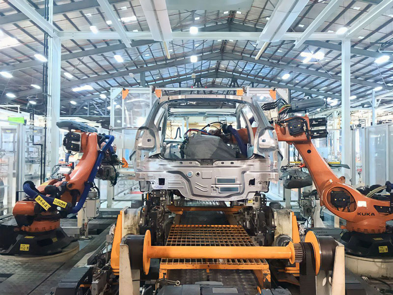 Sun Cruiser EV made in genuine automotive plant