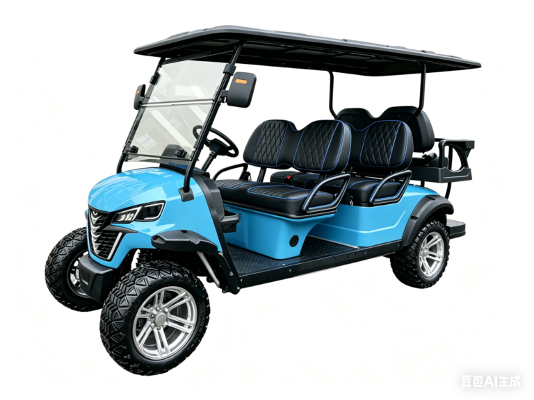 aurora-50x-lifted-golf-car-luxury-blue-lithium-ptv